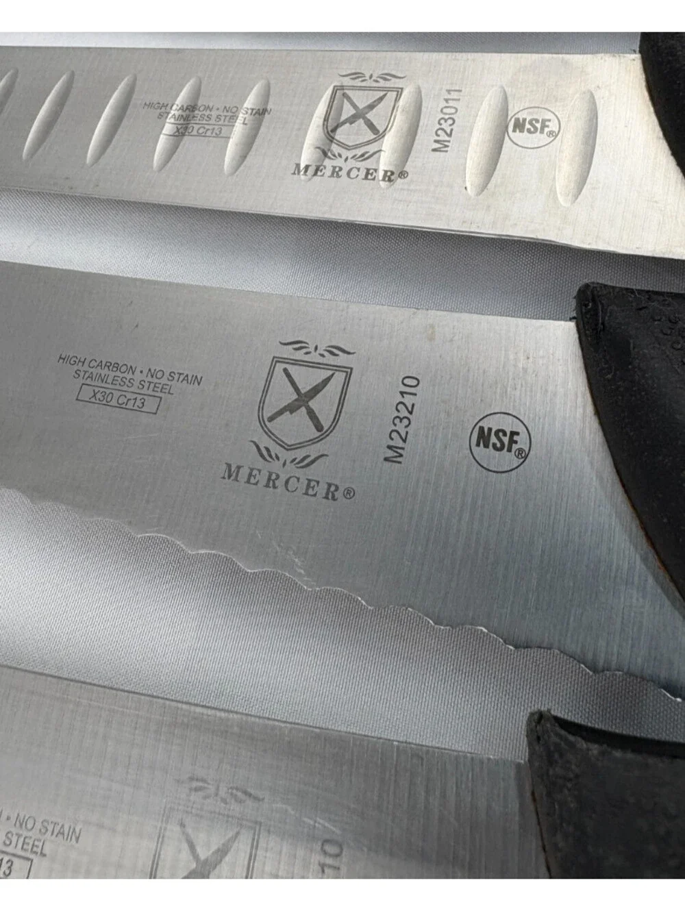 Mercer Culinary 11pc Lot of Stainless Steel Kitchen/Baking Cutlery
